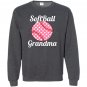 For softball grandma who is granddaughters biggest fan Sweatshirt