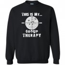 Shooting is my group therapy gun support Sweatshirt