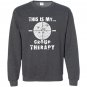 Shooting is my group therapy gun support Sweatshirt