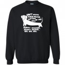 Soft warm little happy sleepy weiner dachshund funny Sweatshirt