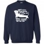 Soft warm little happy sleepy weiner dachshund funny Sweatshirt
