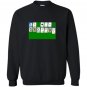 Solitaire retro computer game playing cards Sweatshirt
