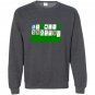 Solitaire retro computer game playing cards Sweatshirt