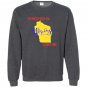 Somebody in wisconsin loves me state Sweatshirt