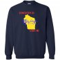 Somebody in wisconsin loves me state Sweatshirt