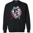 Songoku vegeta on suite of thor captain america for fan avengers Sweatshirt