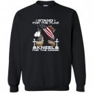 Stand for the flag kneel for the cross soldier veteran Sweatshirt