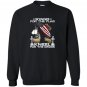 Stand for the flag kneel for the cross soldier veteran Sweatshirt