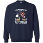 Stand for the flag kneel for the cross soldier veteran Sweatshirt
