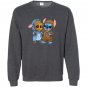 Stitch and baby groot Sweatshirt