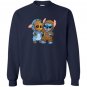 Stitch and baby groot Sweatshirt