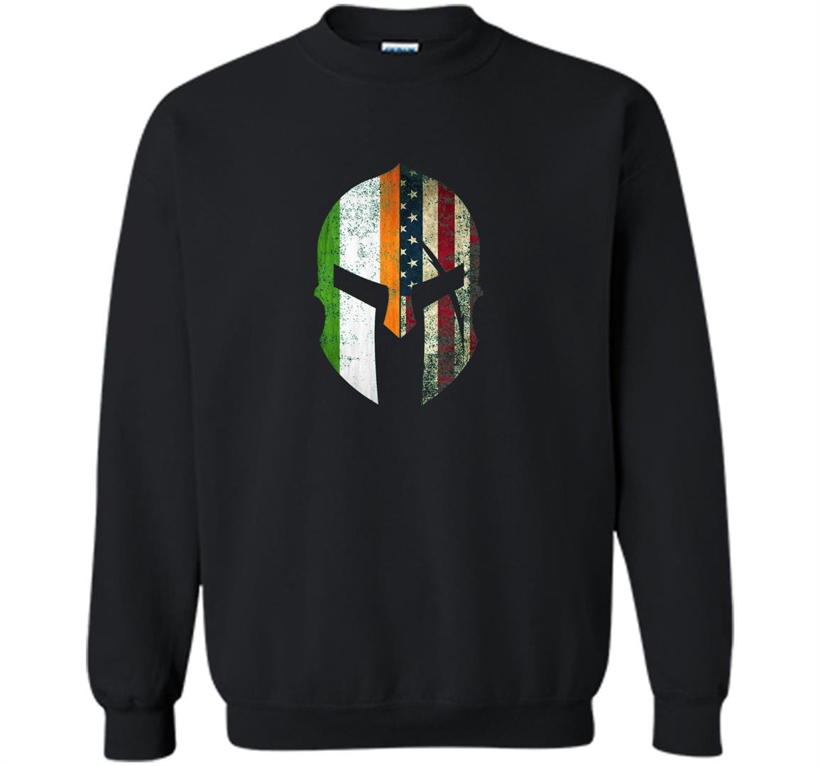St patricks irish american spartan Sweatshirt