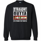 Straight outta lebanon lebanese flag Sweatshirt