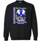 Supporting my daughter juvenile arthritis awareness Sweatshirt