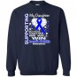 Supporting my daughter juvenile arthritis awareness Sweatshirt