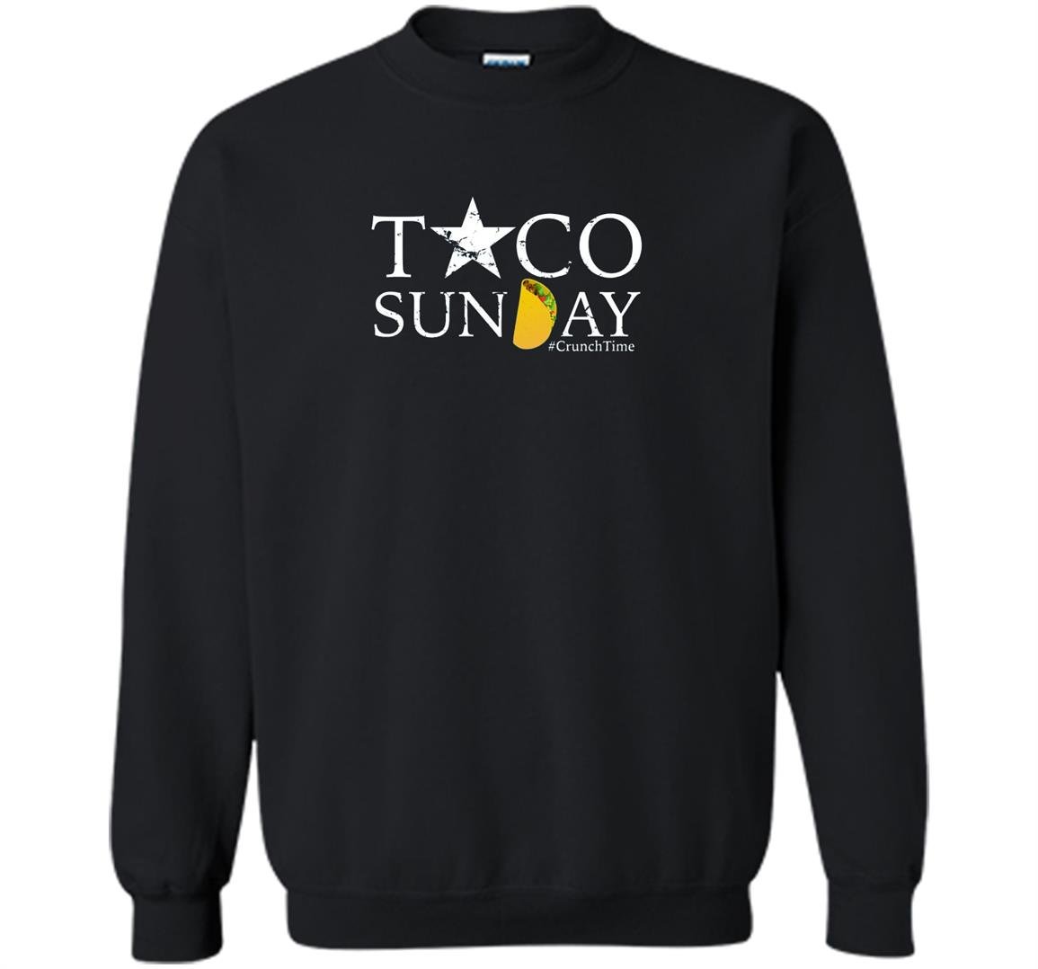 Taco sunday crunch time grunge Sweatshirt