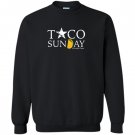 Taco sunday crunch time grunge Sweatshirt