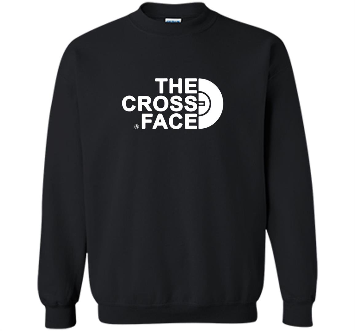 The cross face funny Sweatshirt