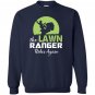 The lawn ranger rides again funny mowing Sweatshirt