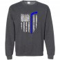 Thin line american flag hockey Sweatshirt