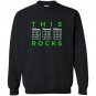 This dad rocks guitar chords fathers day bday gift Sweatshirt