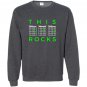 This dad rocks guitar chords fathers day bday gift Sweatshirt