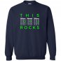This dad rocks guitar chords fathers day bday gift Sweatshirt