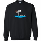 Tree fiddy funny loch ness monster nessie 350 Sweatshirt