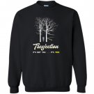 Treejection funny disc golf gift Sweatshirt
