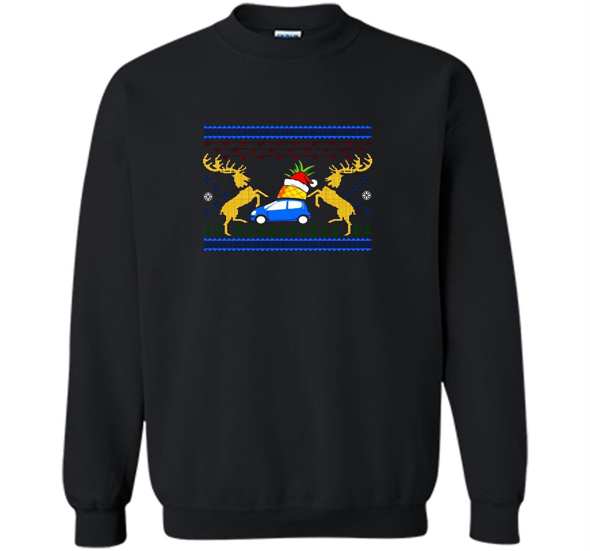 Ugly christmas psych pineapple Sweatshirt