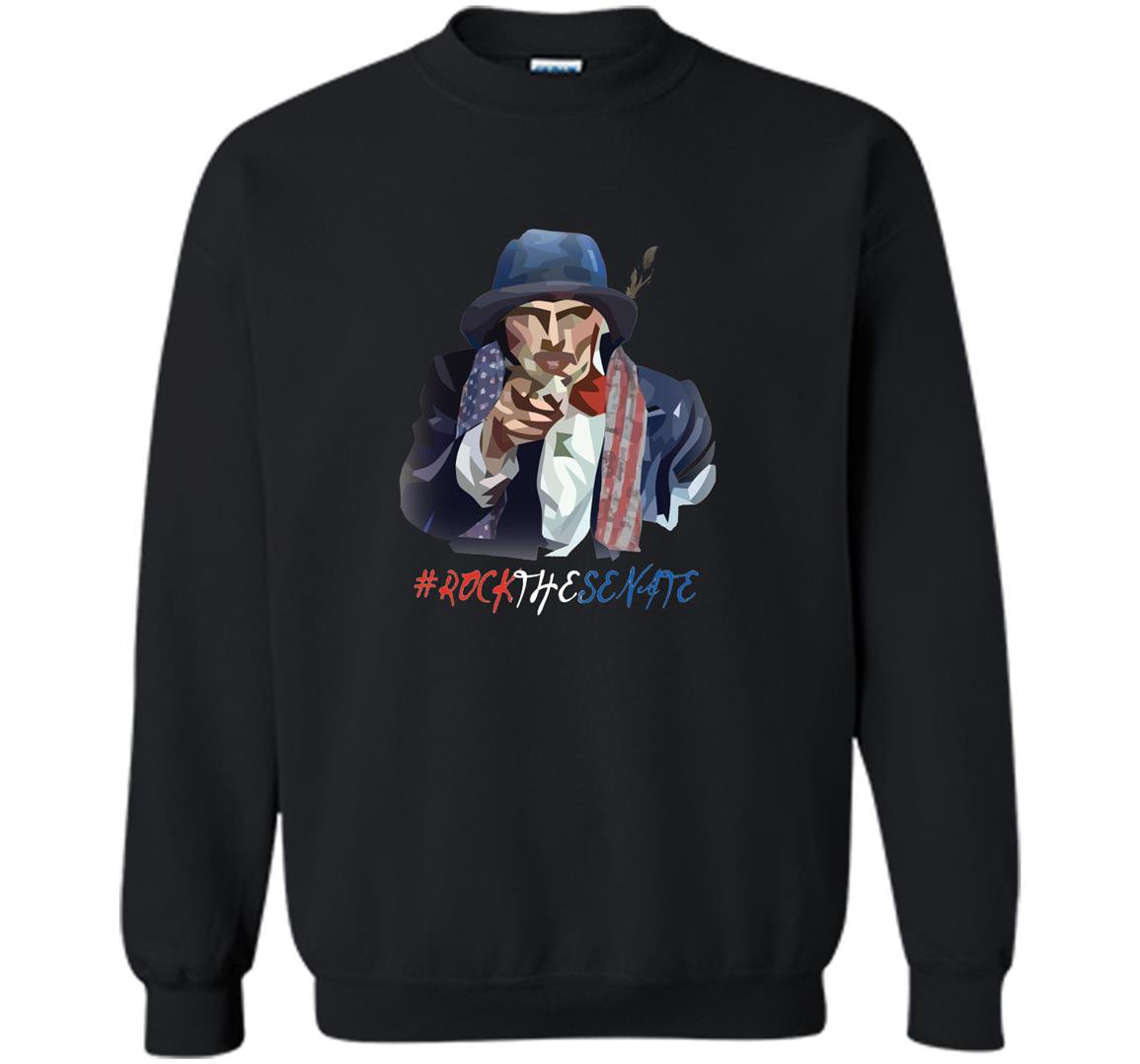 Uncle sam rock the senate for senate 2018 Sweatshirt