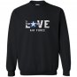 Usaf badge pride gift us air force proud veteran Sweatshirt
