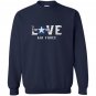 Usaf badge pride gift us air force proud veteran Sweatshirt