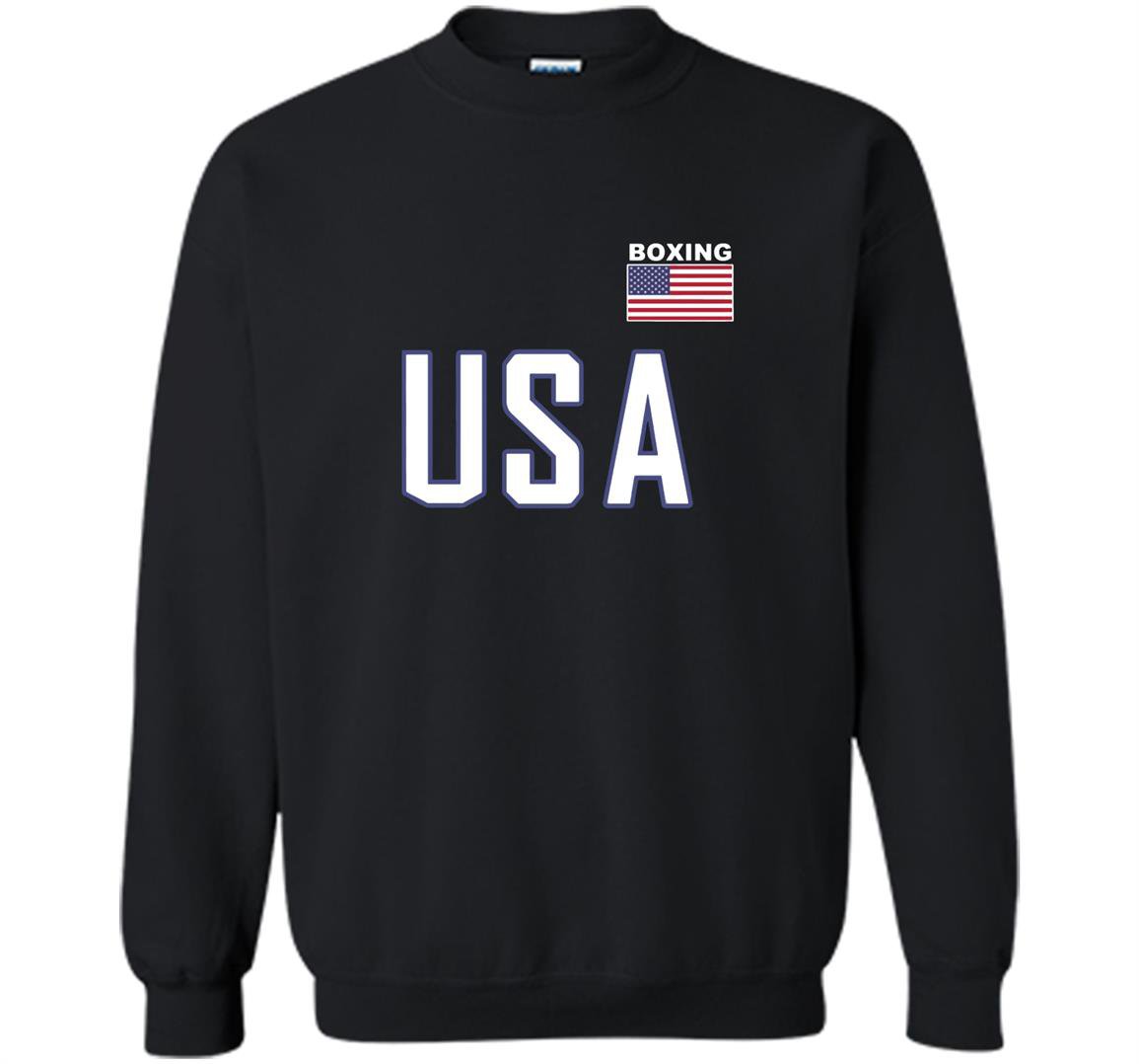 Usa flag boxing pocket equipment jacket for boxer Sweatshirt