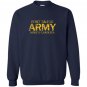 Us army fort bragg north carolina faded grunge Sweatshirt