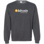 Vintage bitcoin accepted here logo Sweatshirt
