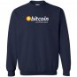 Vintage bitcoin accepted here logo Sweatshirt