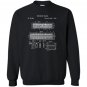 Vintage cribbage board design Sweatshirt