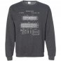 Vintage cribbage board design Sweatshirt