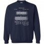 Vintage cribbage board design Sweatshirt