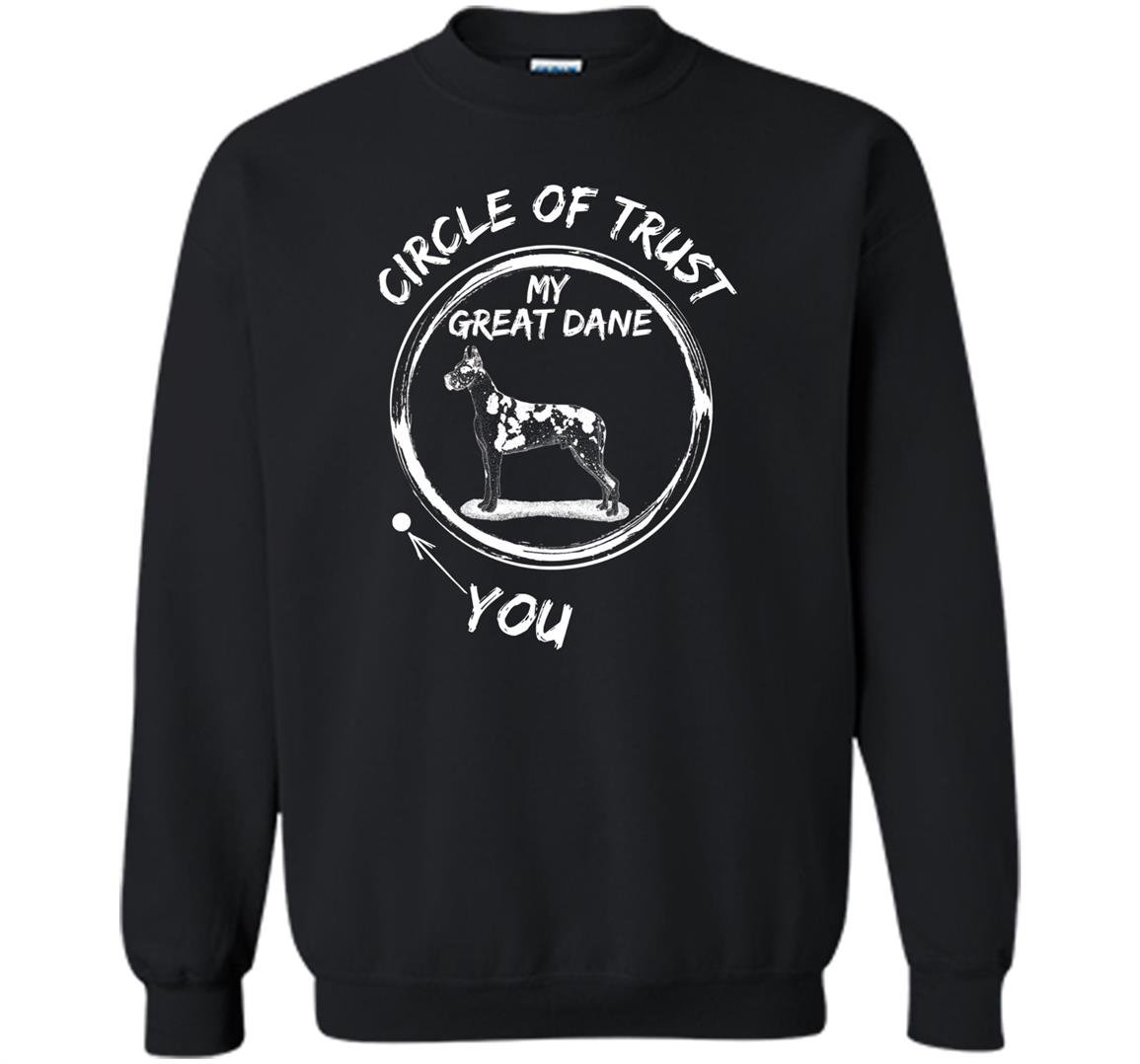 Vintage effect circle heather Sweatshirt