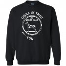 Vintage effect circle heather Sweatshirt