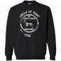 Vintage effect circle heather Sweatshirt