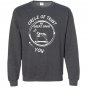 Vintage effect circle heather Sweatshirt
