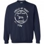 Vintage effect circle heather Sweatshirt