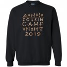Vintage family camp cousin camp 2019 Sweatshirt