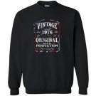 Vintage made in 1976 birthday gift us flag july 4th Sweatshirt
