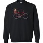 Vintage puppy corgi bicycle cute outdoors biking cycling Sweatshirt