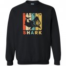 Vintage style basking shark silhouette Sweatshirt