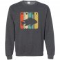 Vintage style cichlid silhouette Sweatshirt